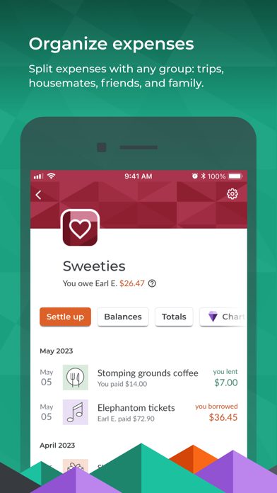 Splitwise add expense screen